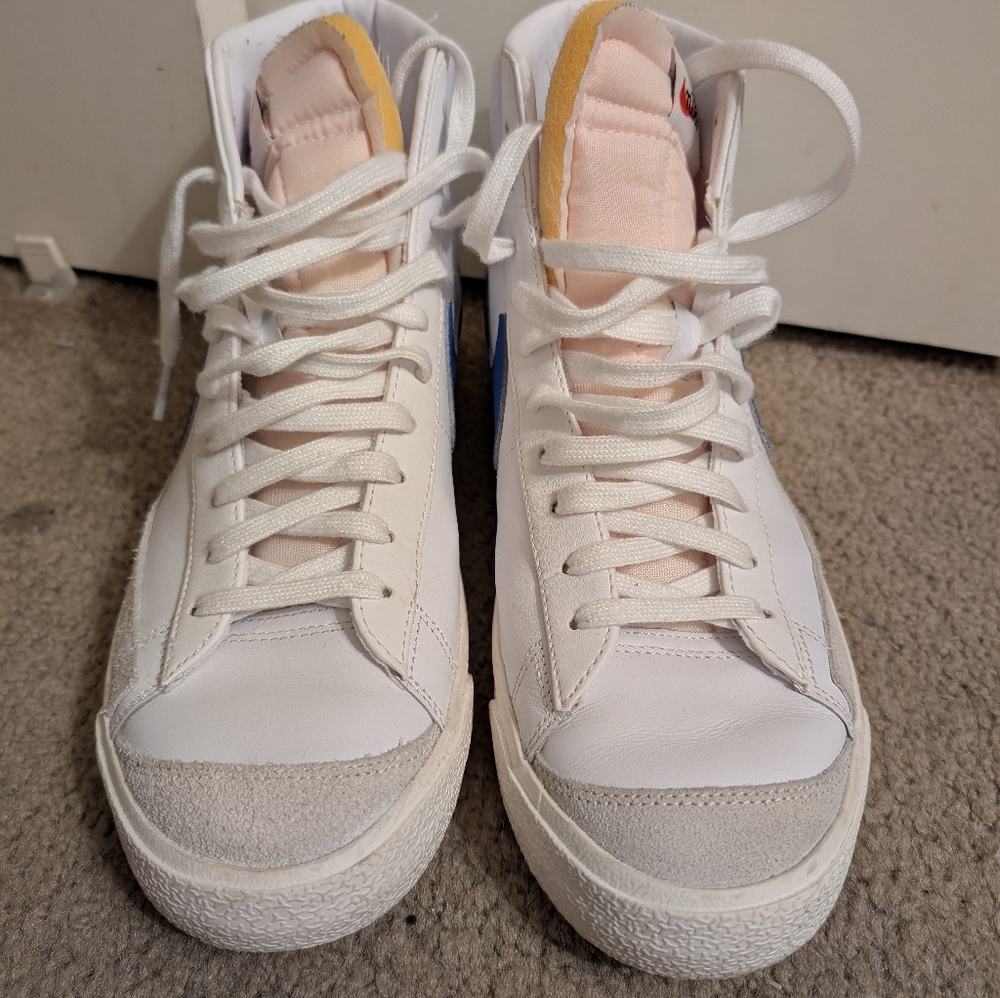 Nike Blazers White High-Top Sneakers size 11